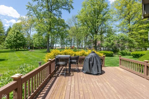 Outdoor living area at 5600 N Red Oak Drive, Greenfield, IN