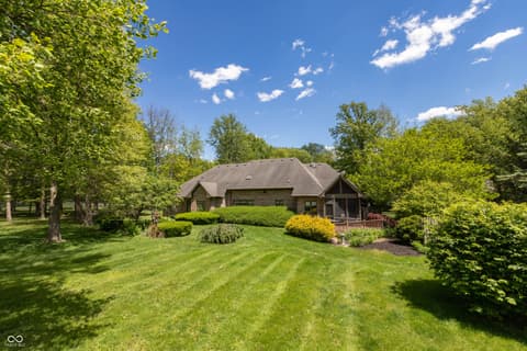 Backyard at 5600 N Red Oak Drive, Greenfield, IN