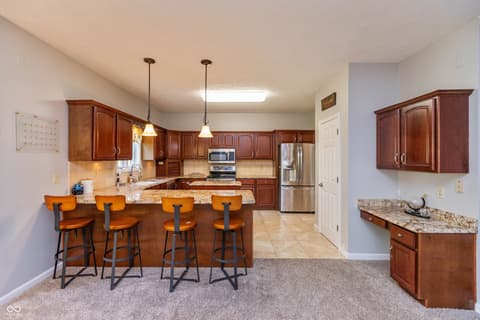 Kitchen at 5600 N Red Oak Drive, Greenfield, IN