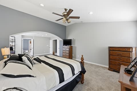 Bedroom at 2797 Knockawuddy Drive, Brownsburg, IN