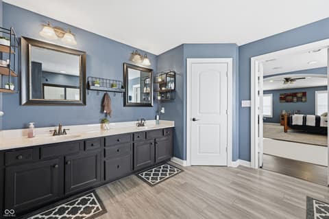 Bathroom at 2797 Knockawuddy Drive, Brownsburg, IN