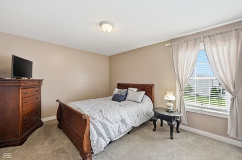 Bedroom at 2797 Knockawuddy Drive, Brownsburg, IN