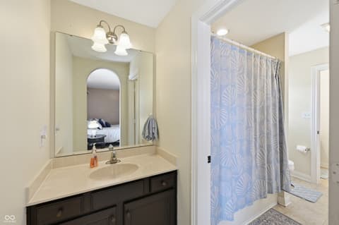 Bathroom at 2797 Knockawuddy Drive, Brownsburg, IN
