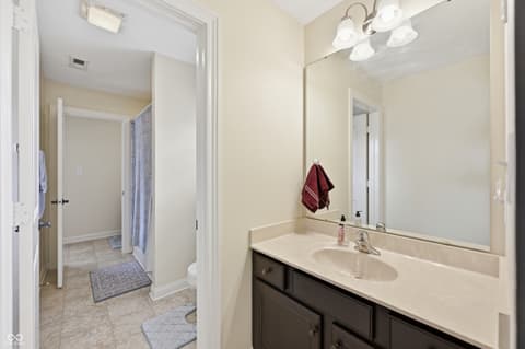 Bathroom at 2797 Knockawuddy Drive, Brownsburg, IN