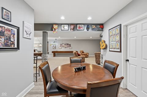 Dining room at 2797 Knockawuddy Drive, Brownsburg, IN