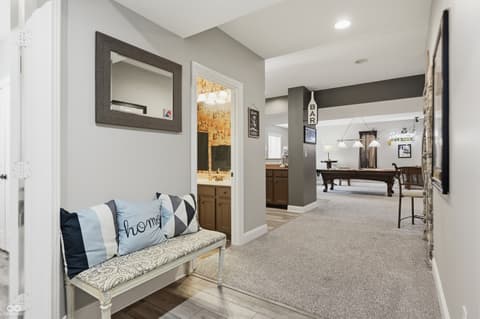 Hallway at 2797 Knockawuddy Drive, Brownsburg, IN