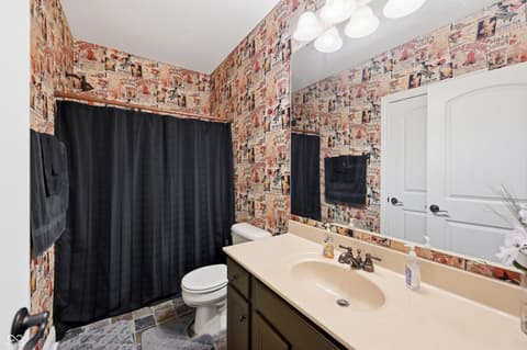 Bathroom at 2797 Knockawuddy Drive, Brownsburg, IN