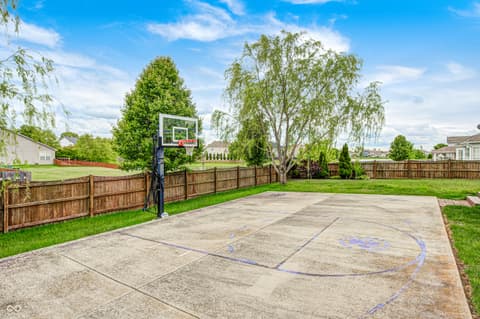 Outdoor living area at 2797 Knockawuddy Drive, Brownsburg, IN