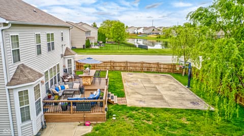 Yard at 2797 Knockawuddy Drive, Brownsburg, IN