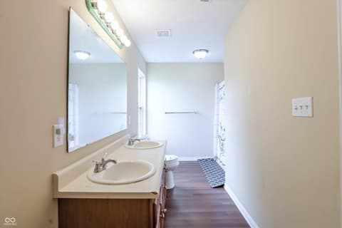 Bathroom at 7139 Bobcat Trail Drive, Indianapolis, IN