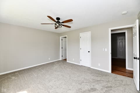 Primary bedroom at 1095 S Teresa Drive, Martinsville, IN