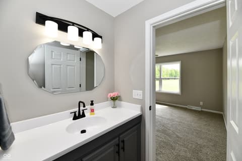 Primary bathroom at 1095 S Teresa Drive, Martinsville, IN