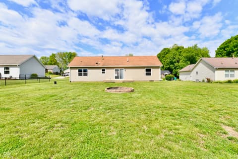 Backyard at 1095 S Teresa Drive, Martinsville, IN