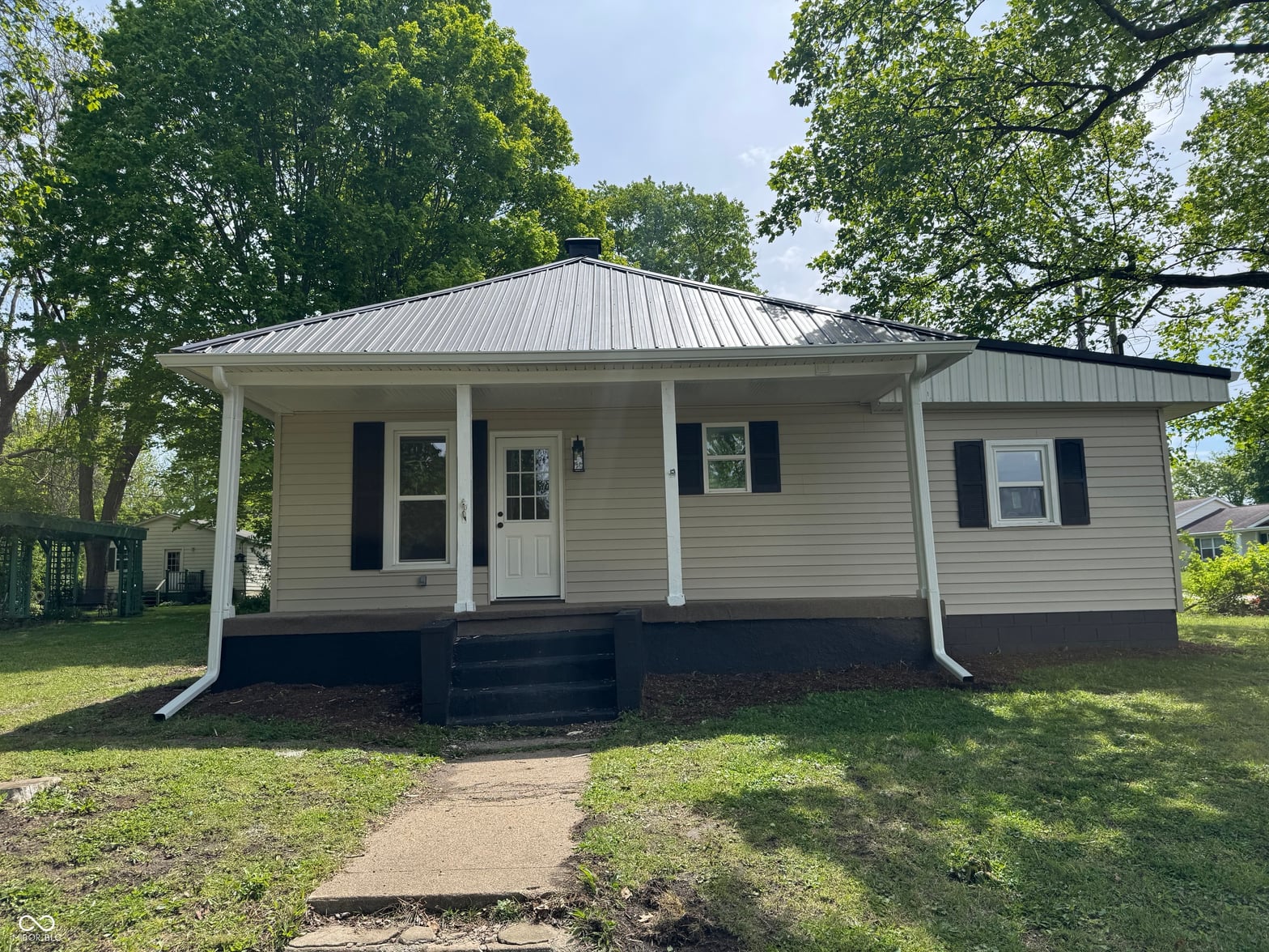 Front exterior at 1209 S McDonald Street, Attica, IN