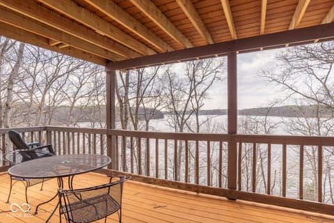 Outdoor living area at 2060 E Waters Edge Drive, Bloomington, IN