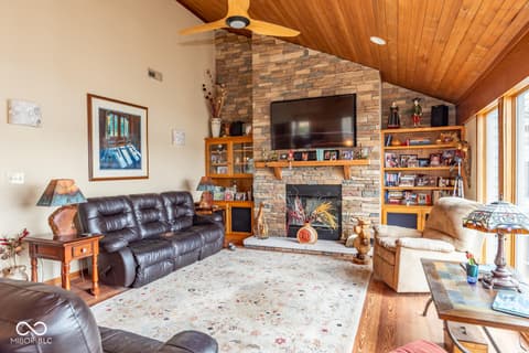 Living room at 2060 E Waters Edge Drive, Bloomington, IN