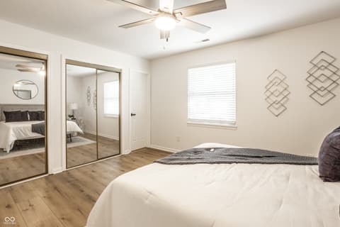 Primary bedroom at 7301 Muirfield Place, Indianapolis, IN