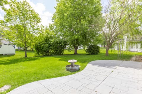 Yard at 7301 Muirfield Place, Indianapolis, IN