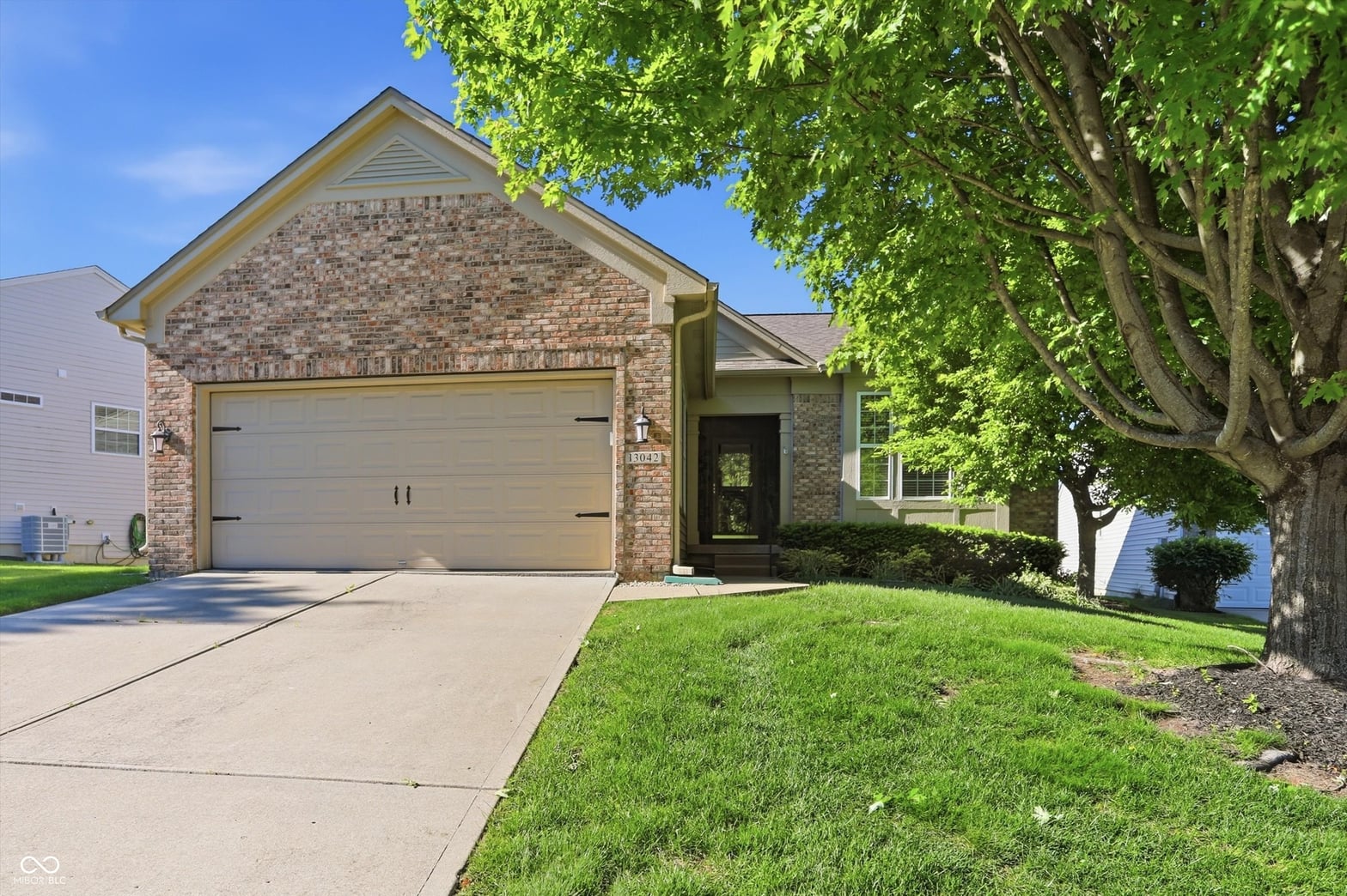 Front exterior at 13042 Ratliff Run, Fishers, IN