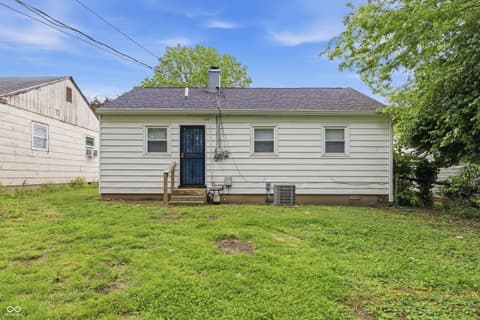 Backyard at 3522 N Olney Street, Indianapolis, IN