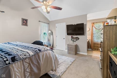 Bedroom at 7539 E 80th Street, Indianapolis, IN