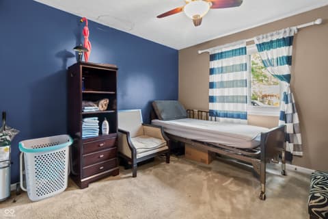Bedroom at 7539 E 80th Street, Indianapolis, IN