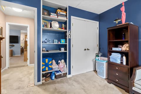 Bedroom at 7539 E 80th Street, Indianapolis, IN