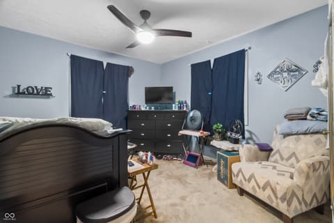 Bedroom at 7539 E 80th Street, Indianapolis, IN