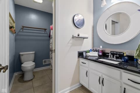 Bathroom at 7539 E 80th Street, Indianapolis, IN