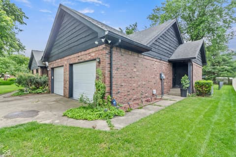 Side exterior at 7539 E 80th Street, Indianapolis, IN