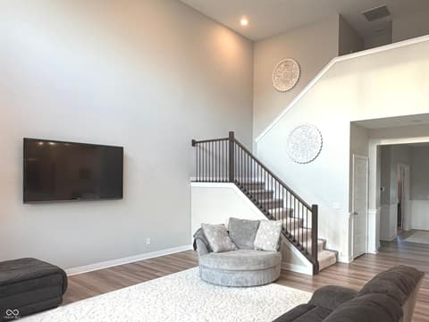 Living room at 4196 Viewforth Lane, Bargersville, IN