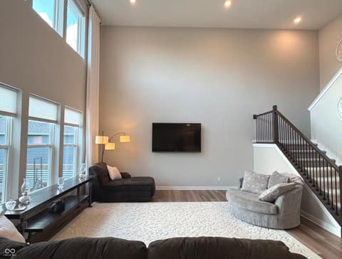 Living room at 4196 Viewforth Lane, Bargersville, IN