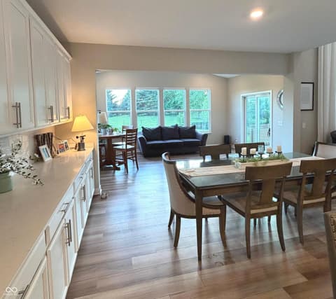 Dining room at 4196 Viewforth Lane, Bargersville, IN