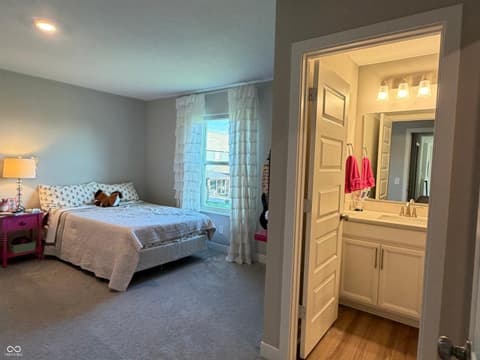 Bedroom at 4196 Viewforth Lane, Bargersville, IN