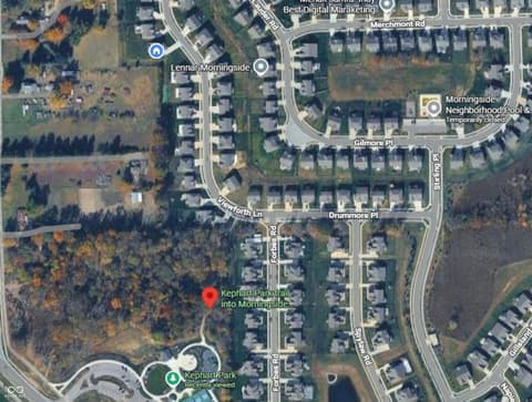 Map — 4196 Viewforth Lane, Bargersville, IN