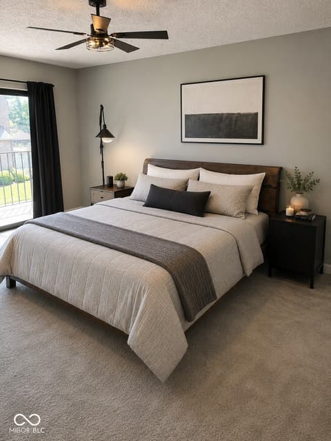 Bedroom at 346 E Saint Clair Street, Indianapolis, IN