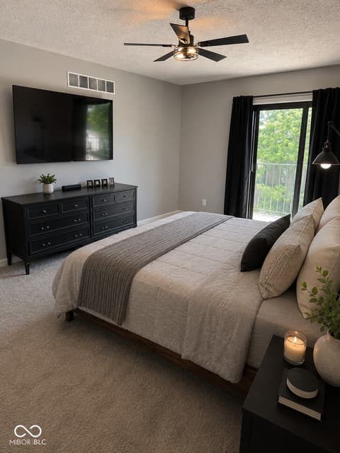 Bedroom at 346 E Saint Clair Street, Indianapolis, IN