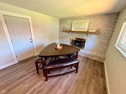 Dining room at 7424 McFarland Road, Indianapolis, IN