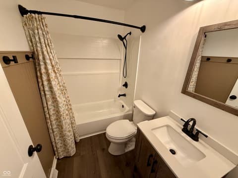 Bathroom at 7424 McFarland Road, Indianapolis, IN