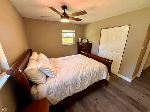 Bedroom at 7424 McFarland Road, Indianapolis, IN