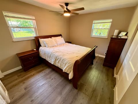 Bedroom at 7424 McFarland Road, Indianapolis, IN