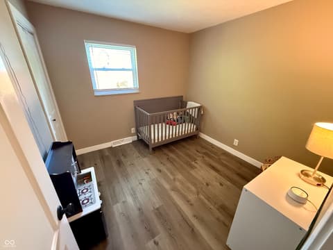 Bedroom at 7424 McFarland Road, Indianapolis, IN