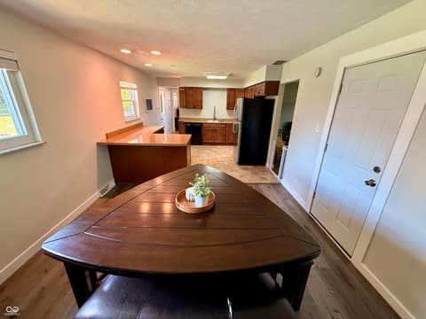 Dining room at 7424 McFarland Road, Indianapolis, IN