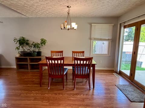 Dining room at 465 Polk Manor Drive, Greenwood, IN