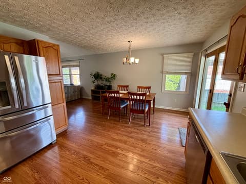 Dining room at 465 Polk Manor Drive, Greenwood, IN