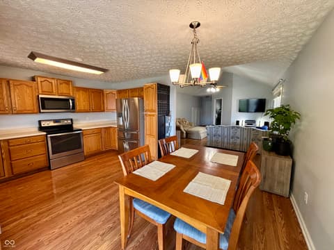 Dining room at 465 Polk Manor Drive, Greenwood, IN