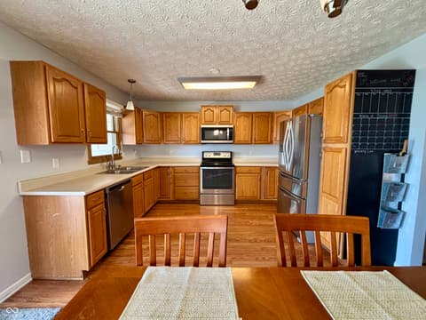 Kitchen at 465 Polk Manor Drive, Greenwood, IN