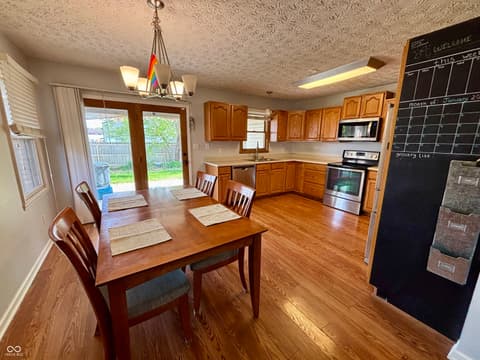 Dining room at 465 Polk Manor Drive, Greenwood, IN