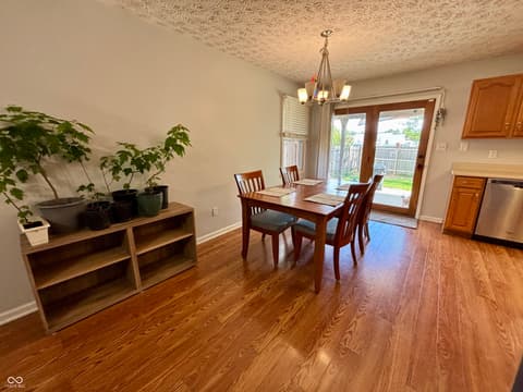 Dining room at 465 Polk Manor Drive, Greenwood, IN