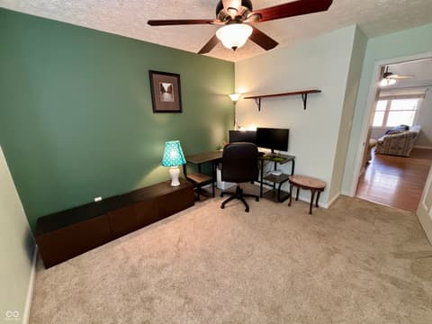 Home office at 465 Polk Manor Drive, Greenwood, IN